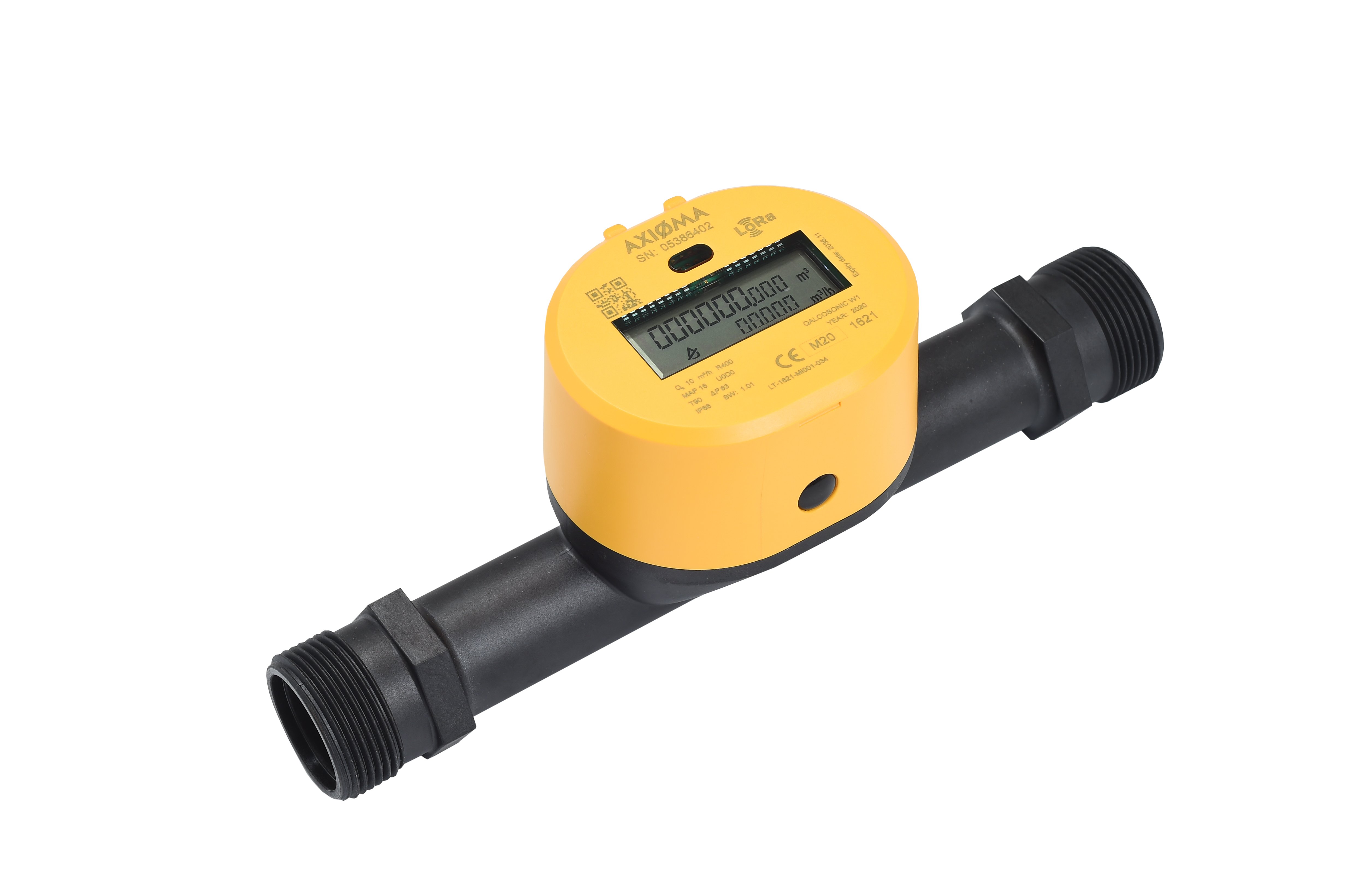 ULTRAÄÄNIVESIMI. EFFECTIO LORA DN40/300mm 16m3/h W1 IP68