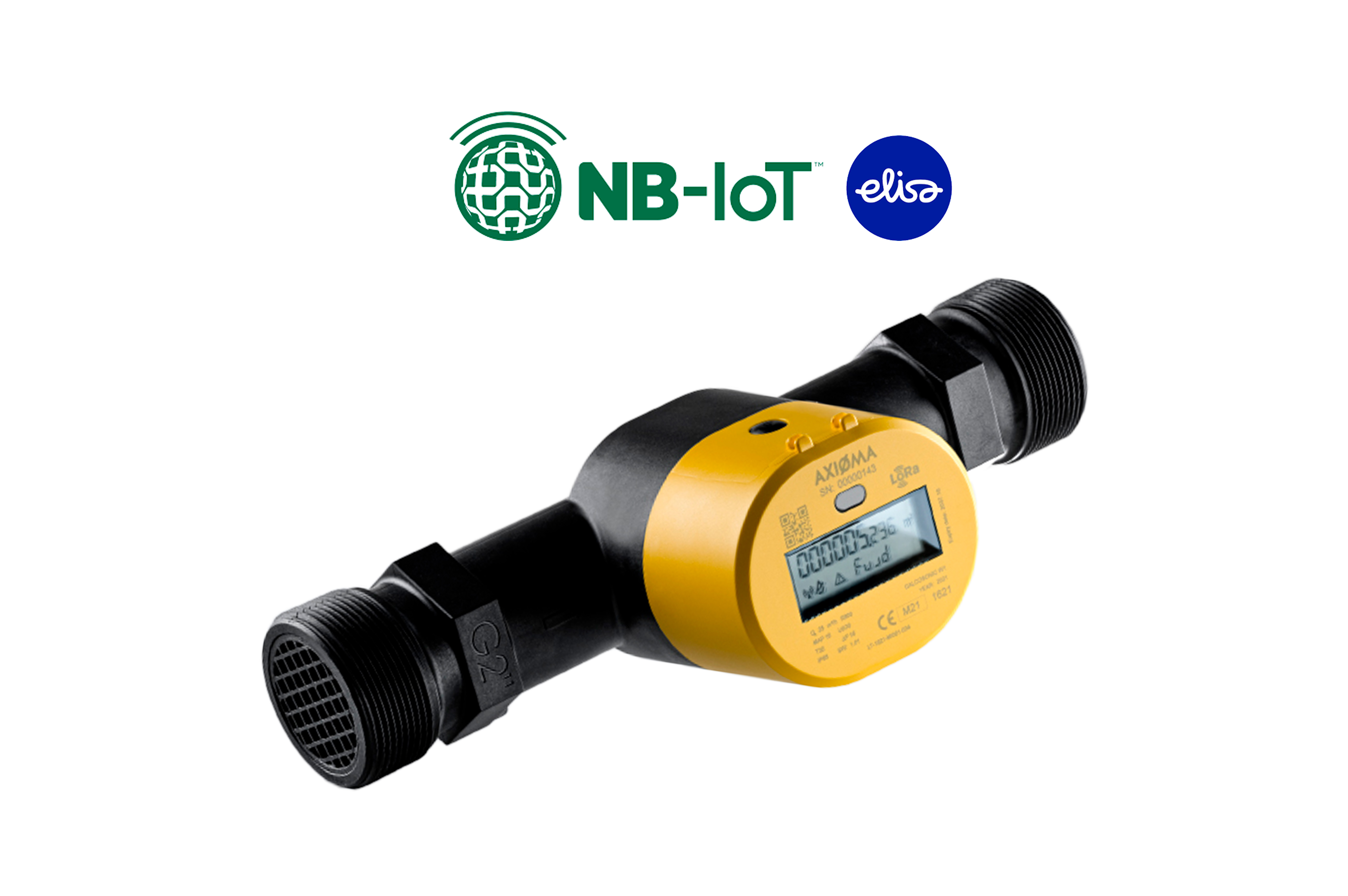 effectio Ultrasonic watermeter w1dn40-300/16 ip68 nb elisa