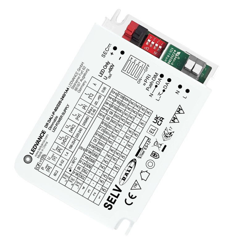 ledvance Electronic ballast dr pfm dali cc 60w/220-240/1400ma da