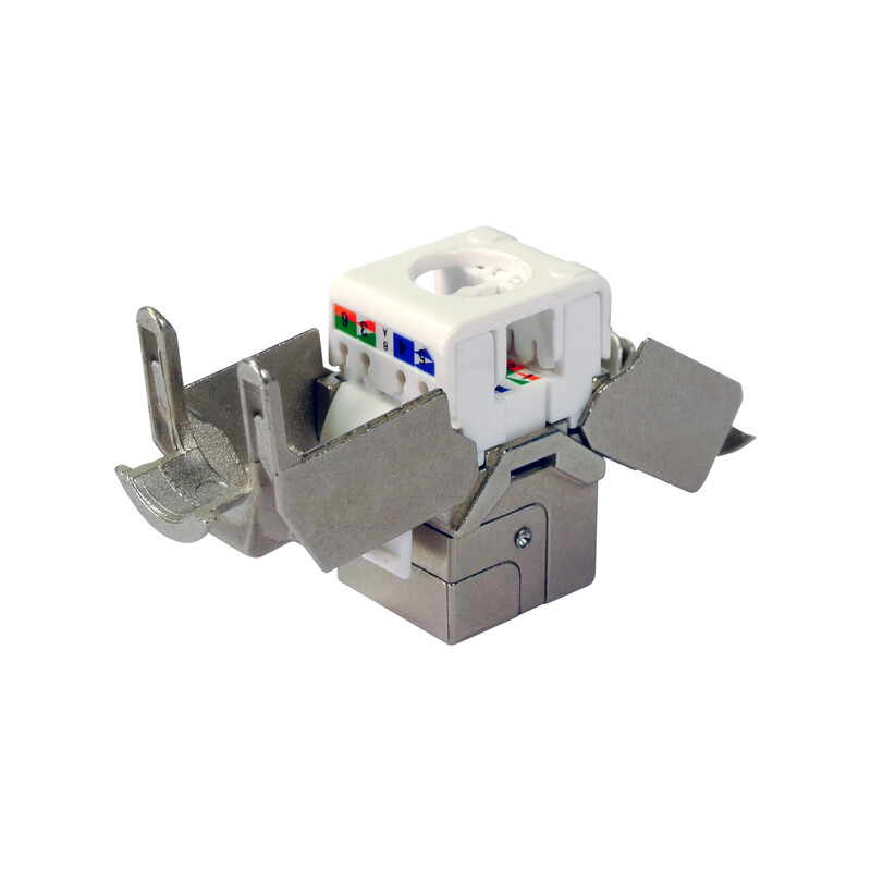 televes Connector cat6 rj45 ftp f keystone toolless