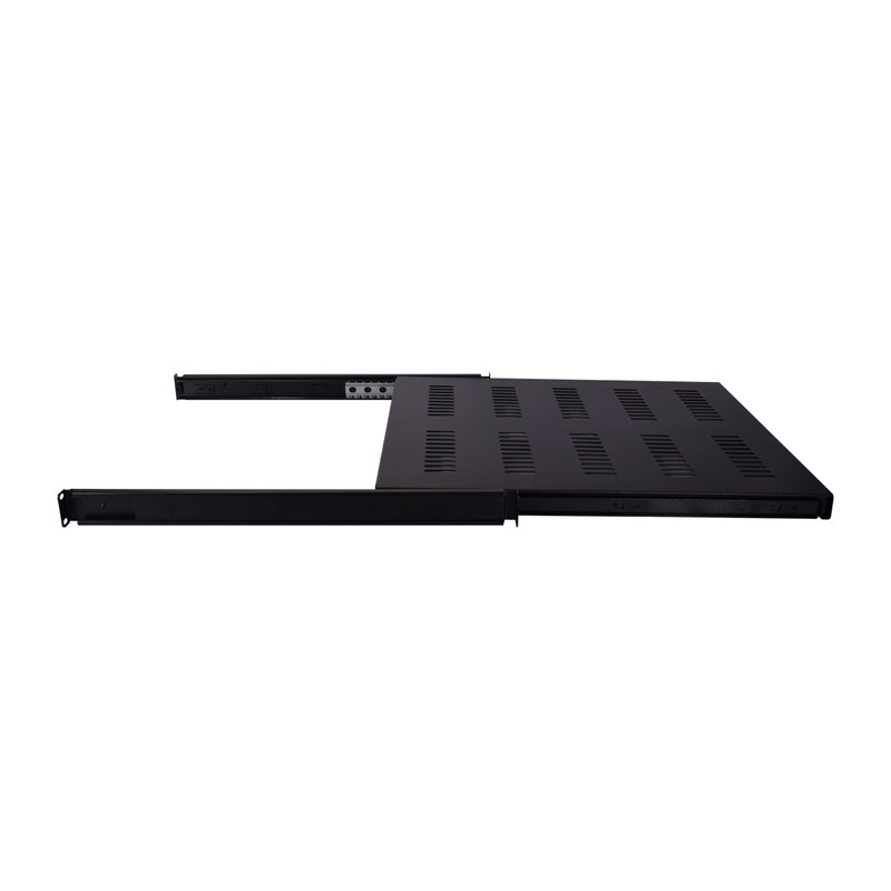 televes Shelf 19in sliding tr. 1u 800-1000mm