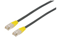 CONNECTING CABLE CAT6A 30M S/FTP, 500MHz, LSNH, BLACK