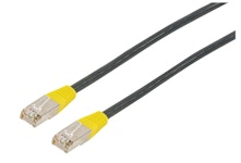 CONNECTING CABLE CAT6A 30M S/FTP, 500MHz, LSNH, BLACK
