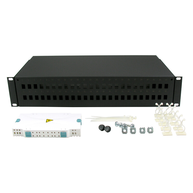 televes Panel fibre 19in 2ru 48xsc/apc