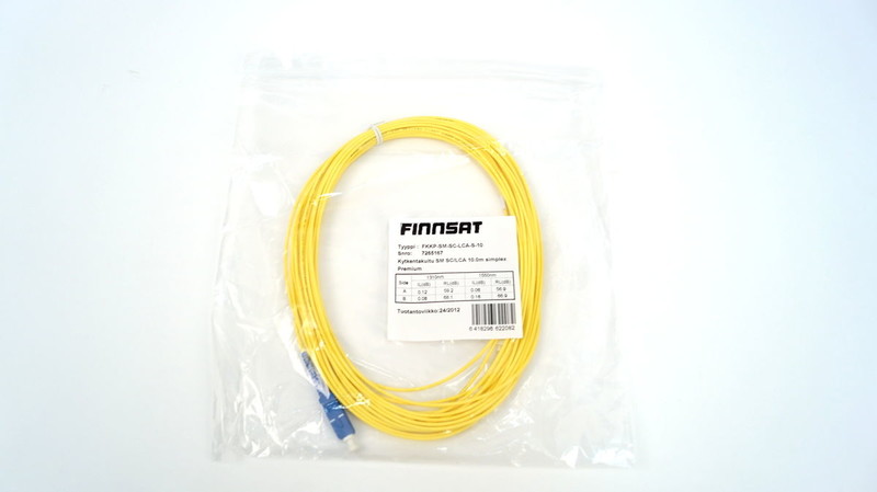 finnsat Koppling-fiber sm sc upc/lc apc simplex 2m