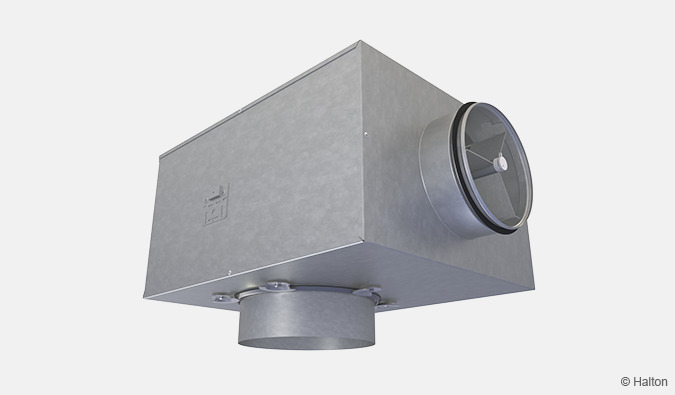halton Connection plenum halton pdi/s 160/160