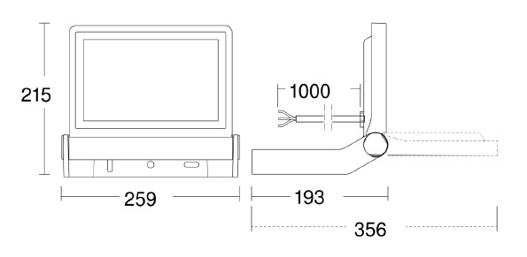 steinel Valonheitin xled one xl 4200lm ip44 3k an