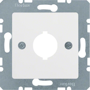 hager Centre plate k.1 18.8 for uk white