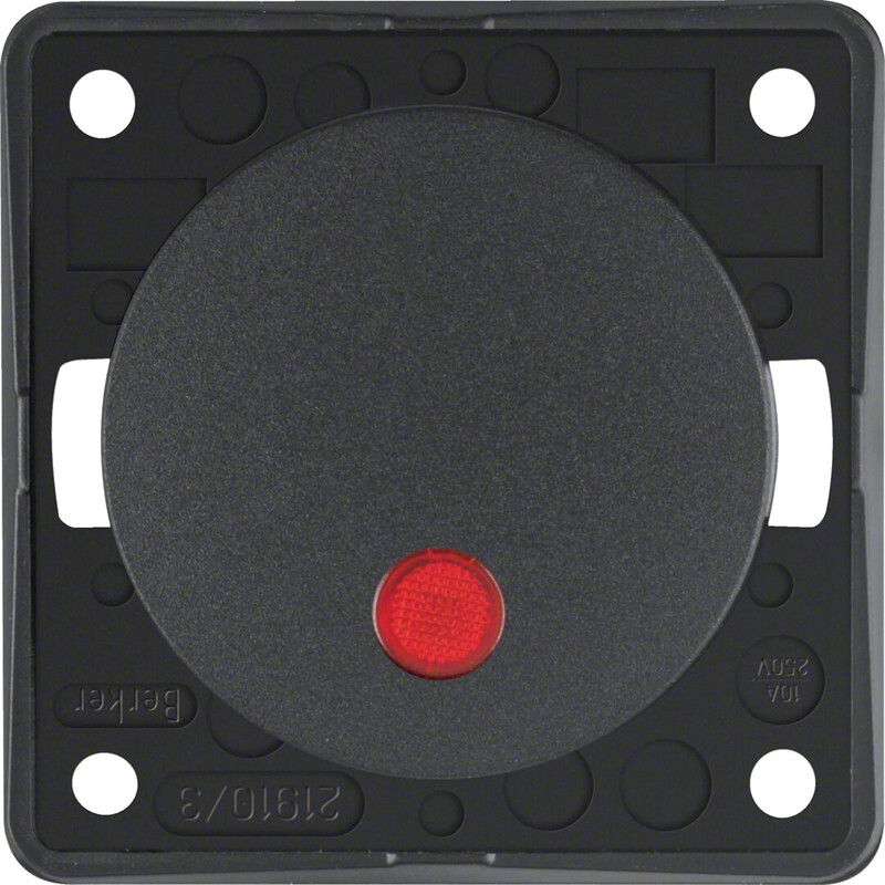 hager Push button integro flow 1/10a/250v sl ukr ant