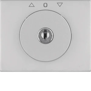 hager Centre plate k.5 f. sw 385103/385203 st. steel