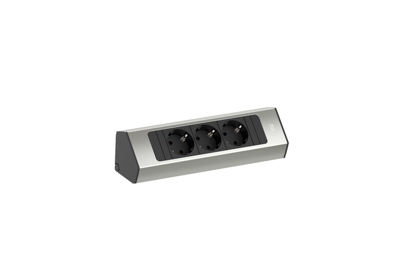 SOCKET OUTLET CASIA 2 3 X SCHUKO SOCKETS