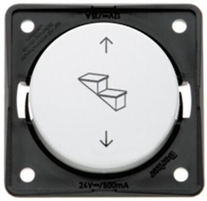 hager Painike integro flow 15a/12vdc suun.v. por. kro maa