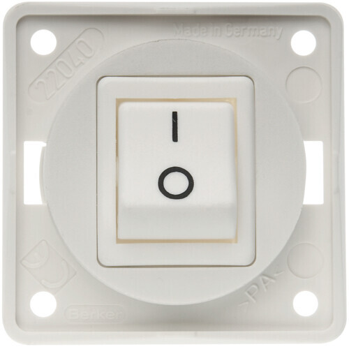 hager Brytare integro flow 2/16a/250v 0/1 us/can ukr vit