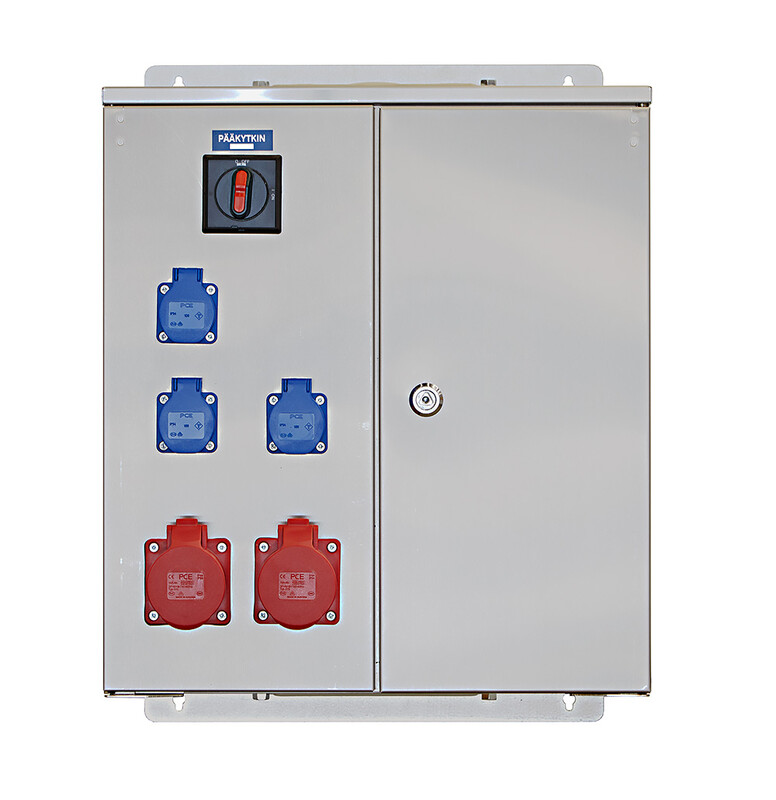 utu Pistorasiakeskus pinseri 63.0113 63a ip44 rst