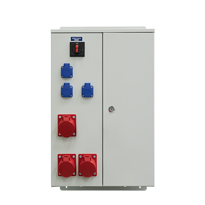 utu Pistorasiakeskus pinseri 80.0123 80a ip44 fe
