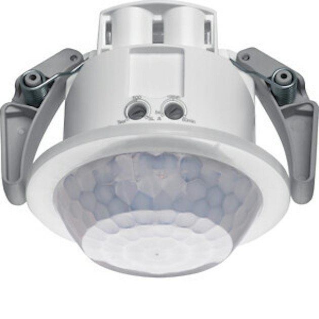 HAGER MOTION DETECTOR EER505 360D 10A IP41 FM WHITE | Movement Sensors ...