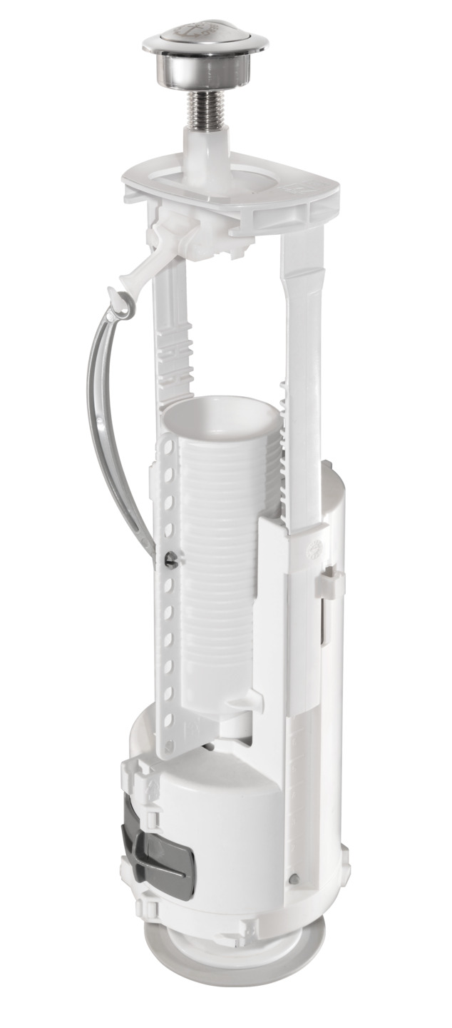 TOILET SPARE PART GUSTAVSBERG FLUSH VALVE DUO WITH BUTTON