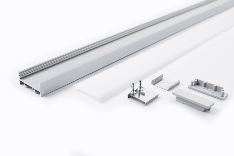 sylvania Mec.acc. sylvania al-profile 0022688 profile 33x13 3m set