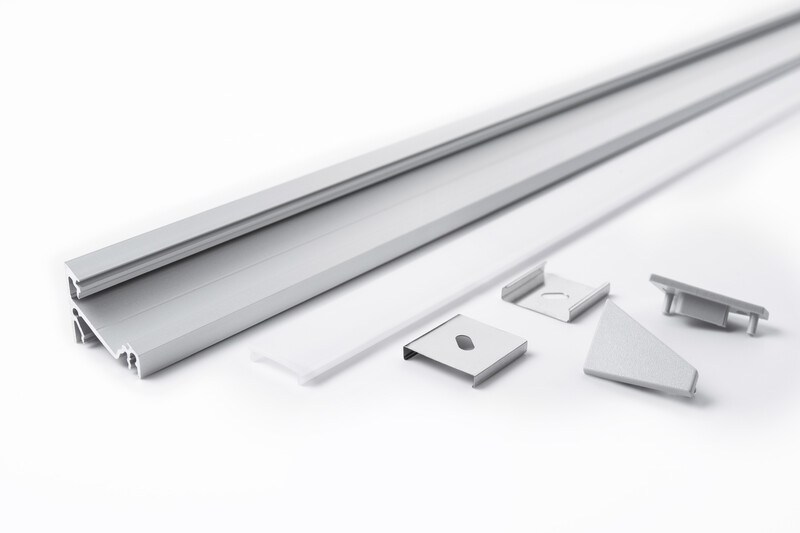 sylvania Mec.acc. sylvania al-profile 0022684 profile 24x19 3m set