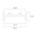 sylvania Mec.acc. sylvania al-profile 0022681 profile 33x13 1m set