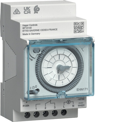 hager Kopplingsur analog ehn171 7d 1vx 16a 230v res 3m
