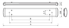 airam Teol. valaisin roiskevesi keto ip44 52w/830 aco wh