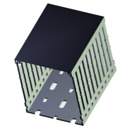 te‐entrelec Johdotuskouru wd-1-dp-gr8010, w80h100