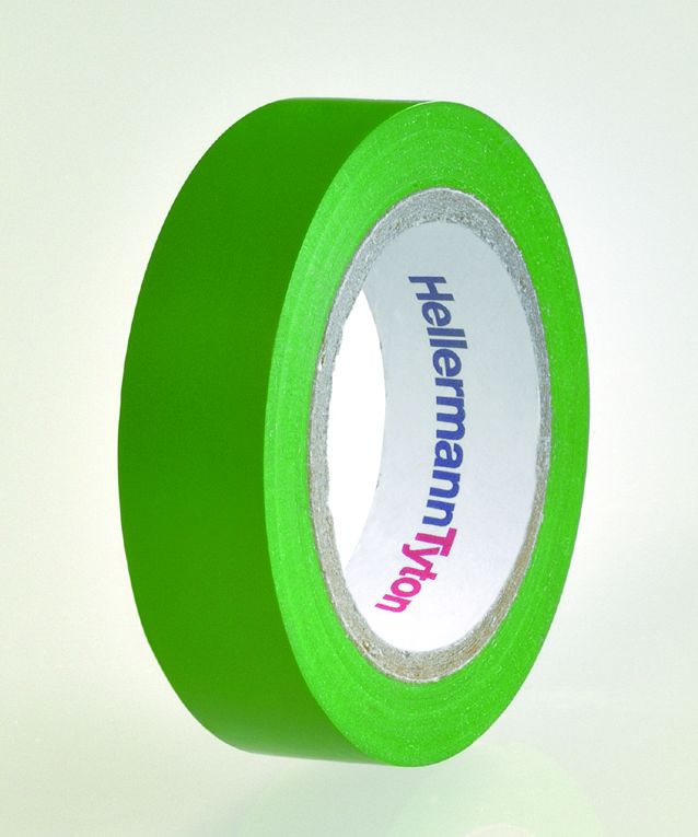 TAPE FLEX 15MM GRØNN 10M 710-00103