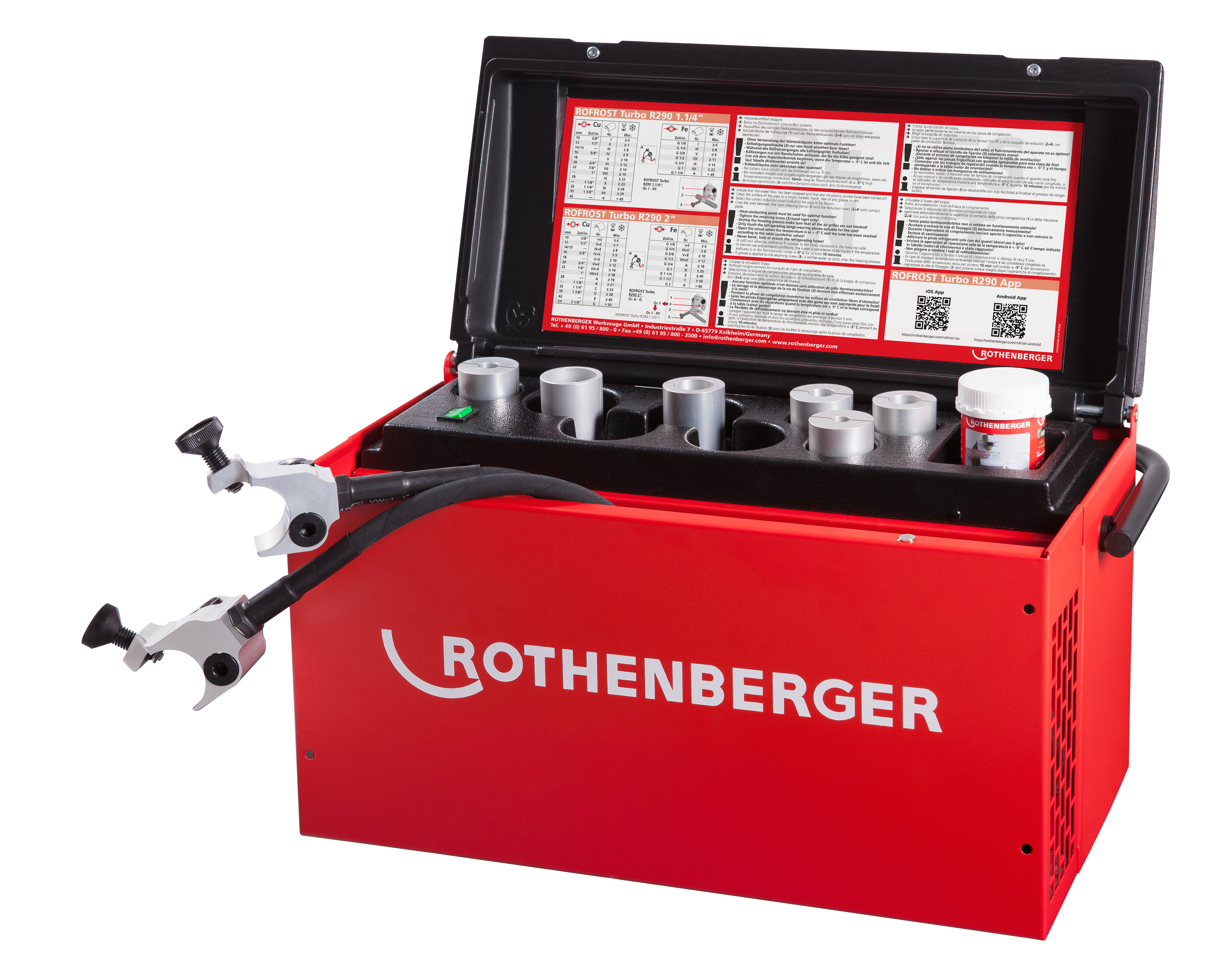PIPE FREEZER ROTHENBERGER ROFROST TURBO 1 1/4