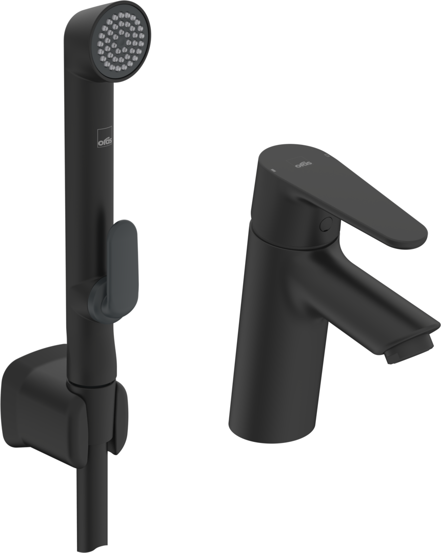 WASHBASIN MIXER ORAS 2612F-33 OPTIMA BIDE BLACK