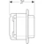 ido Toilet spare part ido standard button 2-f chrome
