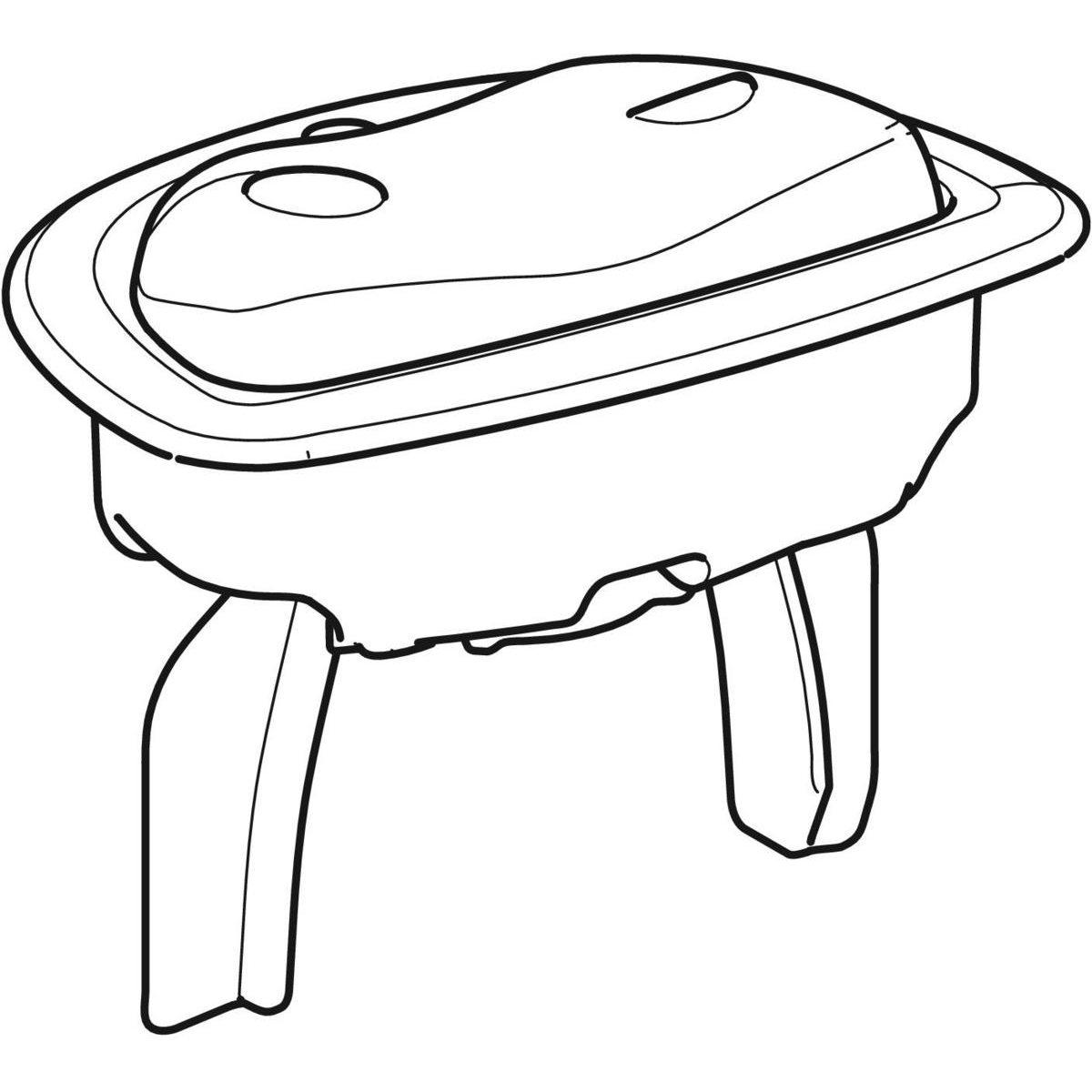 WC-VARAOSA IDO BASIC PAINIKE 2-TOIMINEN KROMI