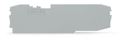 END AND INTERMEDIATE PLATE for 2006-86 SERIE, 1mm GREY