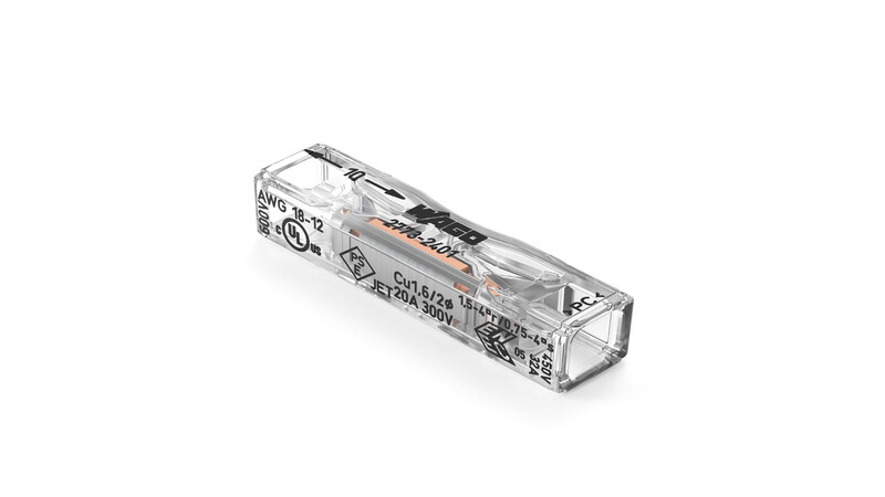 wago Toppkontakt 2-p, inline 0.75-4.0mm2 20st