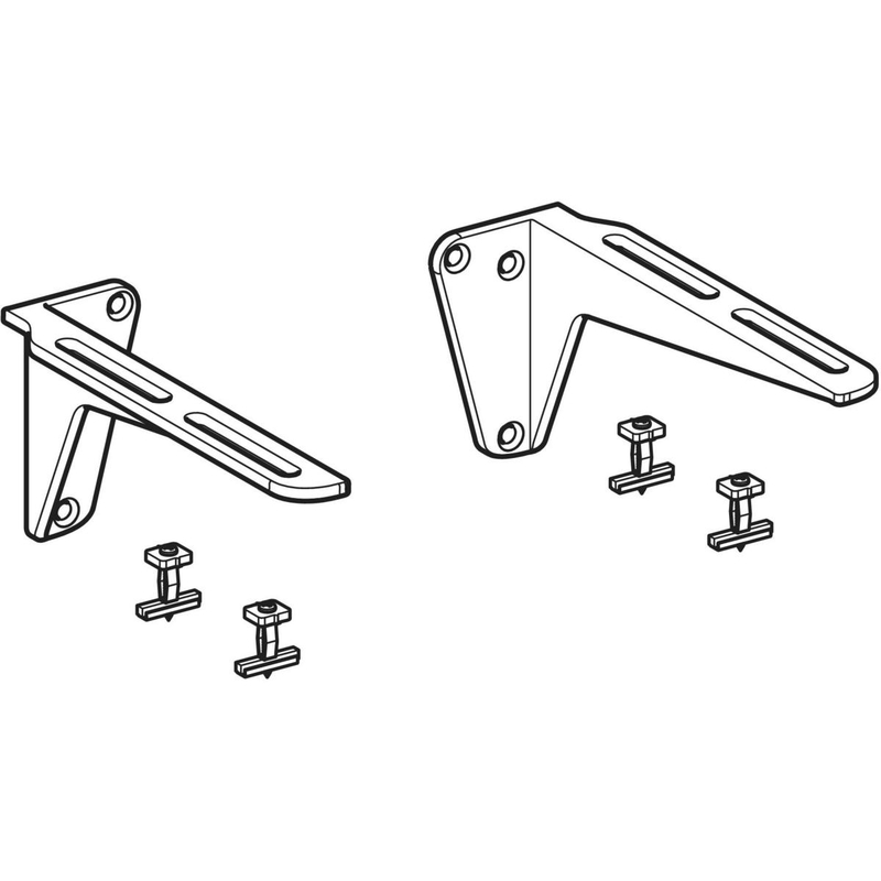 ido Washbasin brackets ido 502.667.00.1 240mm