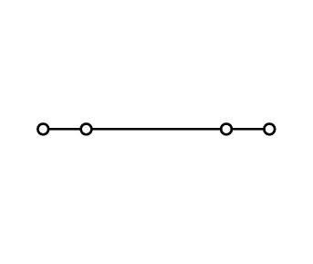 wago Riviliitin wago 4-nap, 0,25-2,5(4)mm², sin