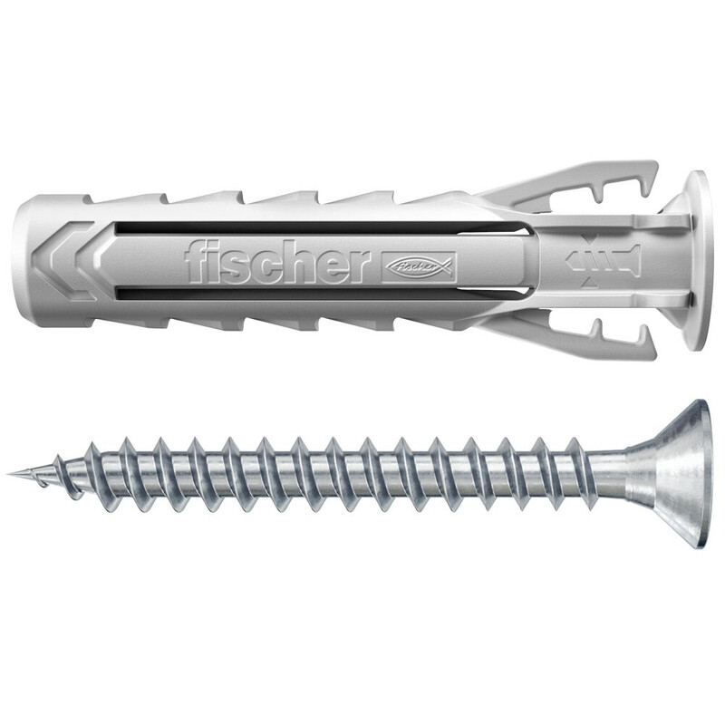 EXPANSION PLUG SX PLUS FISCHER 8X40 S 10PCS