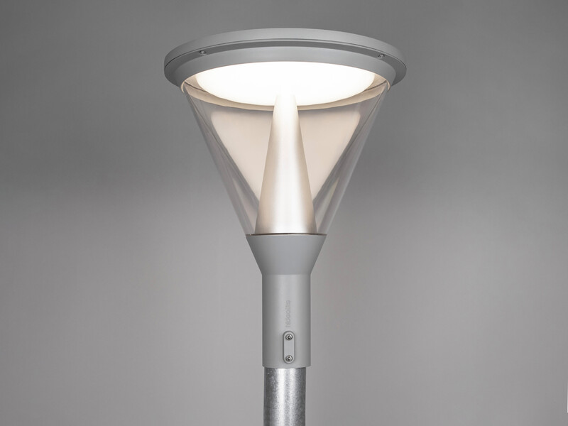 hide-a-lite Pole mount. pave post ip65 ik10 3030lm 3k/4k gr