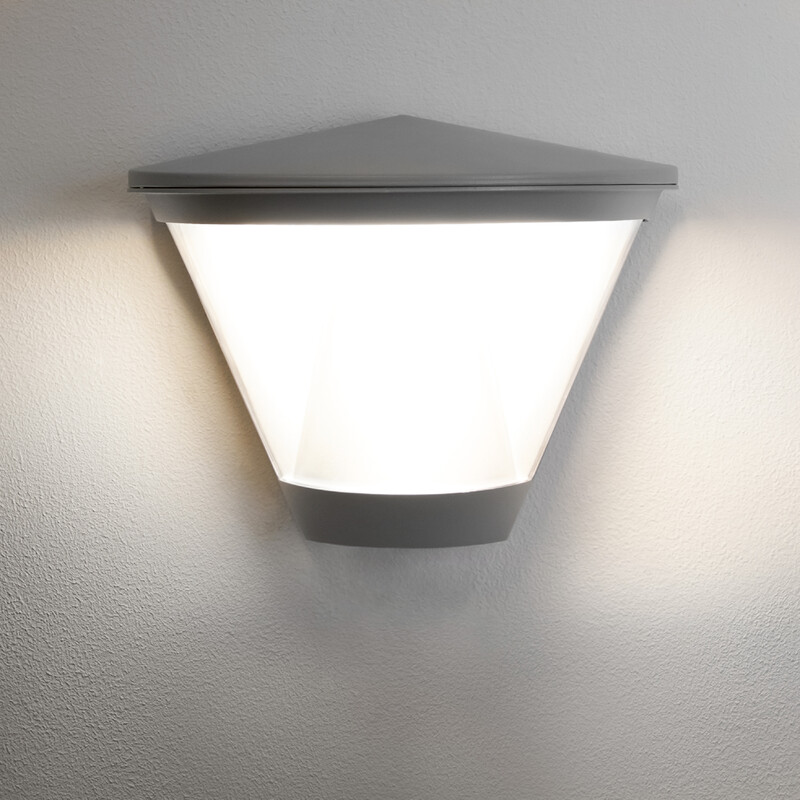 hide-a-lite Outd. wall luminaire pave wall ip65 ik10 1940lm 3k/4k gr op