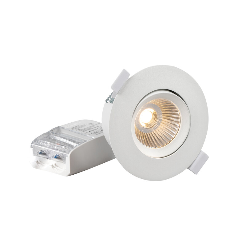 DOWNLIGHT OPTIC G2 L QUICK IP44 640LM 7,5W 930 DIM WH