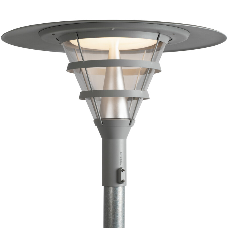 hide-a-lite Pylväsv. pave post top deco ii ip65 ik10 2580lm 3k/4k gr