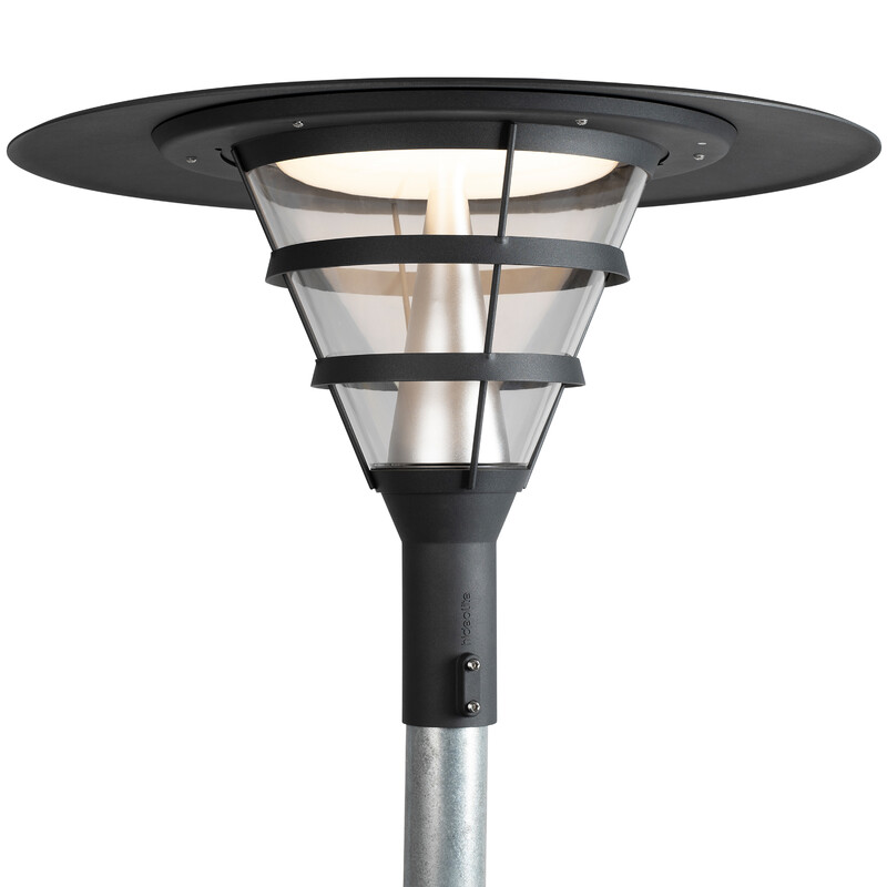 STOLPARMAT. PAVE POST TOP DECO II IP65 IK10 2580LM 3K/4K ANT