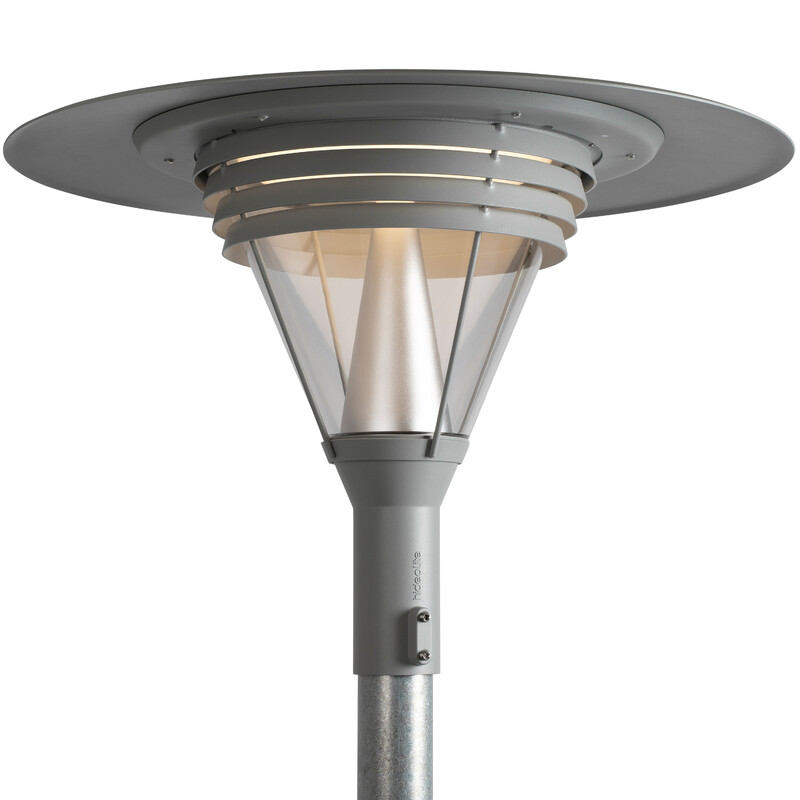 STOLPARMAT. PAVE POST TOP DECO IV IP65 IK10 1940LM 3K/4K GR