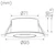 hide-a-lite Alasvalo optic g2 l quick ip44 640lm 7,5w 930 dim wh