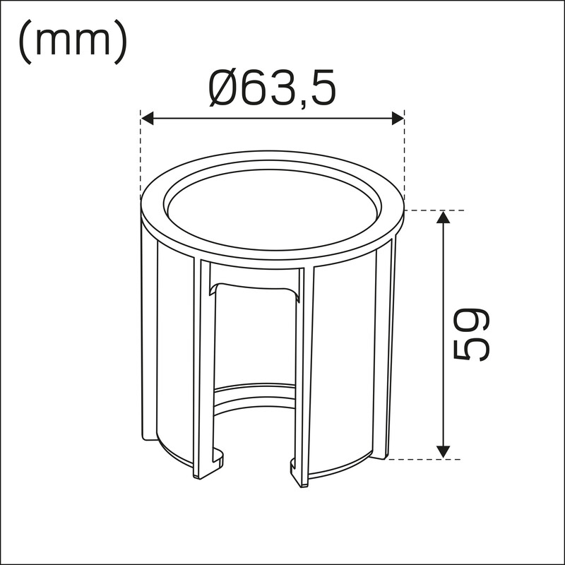 hide-a-lite Mekaaninen lisätar. pave post pylvässovite 48mm