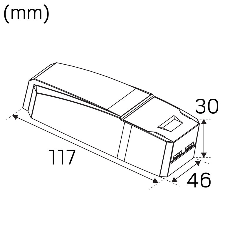 hide-a-lite Alasvalo echo 270 ip44 1150lm 3/4/5,7k dim w