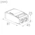 hide-a-lite Downlight optic g2 l quick ip44 670lm 7,5w 940 dim bl