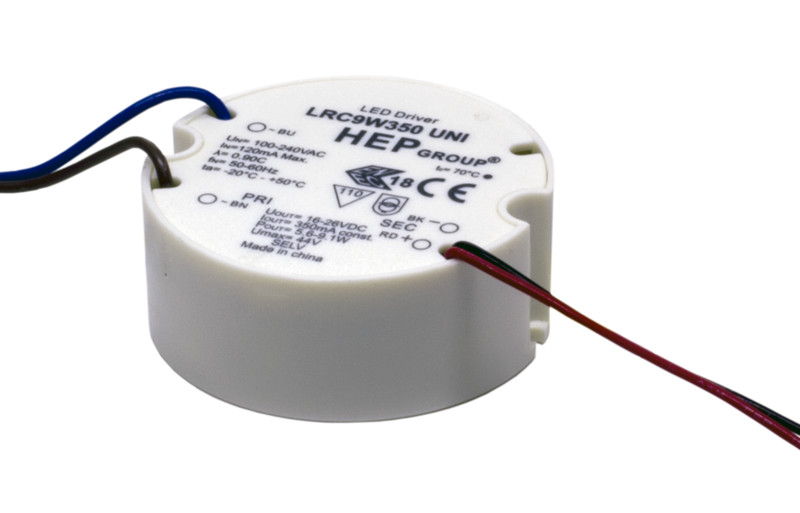 ELEKTRONISKT DRIFTDON DRIVER 350mA/9W/IP20