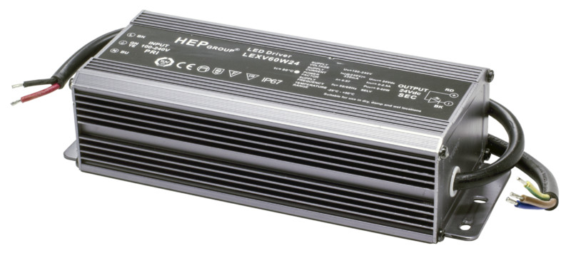 TRANSFORMATOR 60W 24V IP65