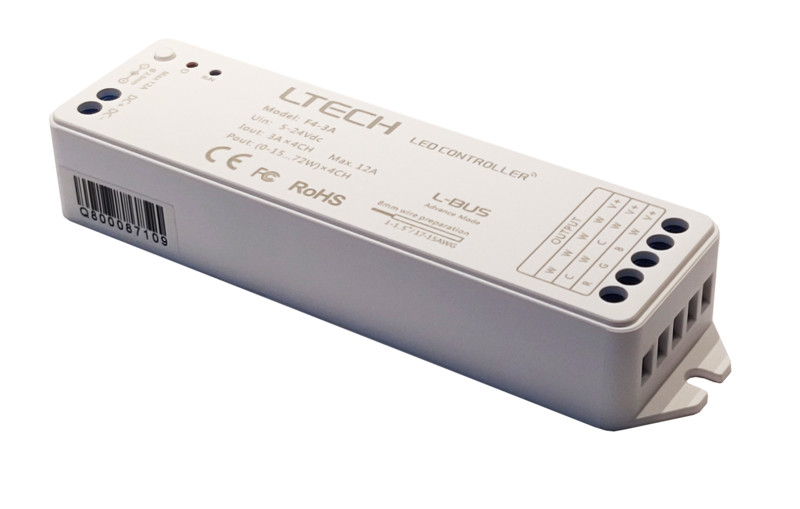 LED CONTROLLER STRIP POWER MODULE DYNAMIC 288W 24V 4CH